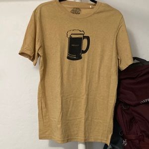 Prana Beer Belly Tee, size small